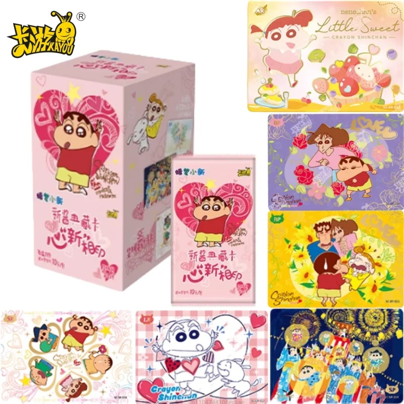 

KAYOU натуральный карандаш Шин-тян, коллекционная карта, заметная 4-я коллекционная карта, периферийные устройства в стиле аниме, детский праздничный подарок