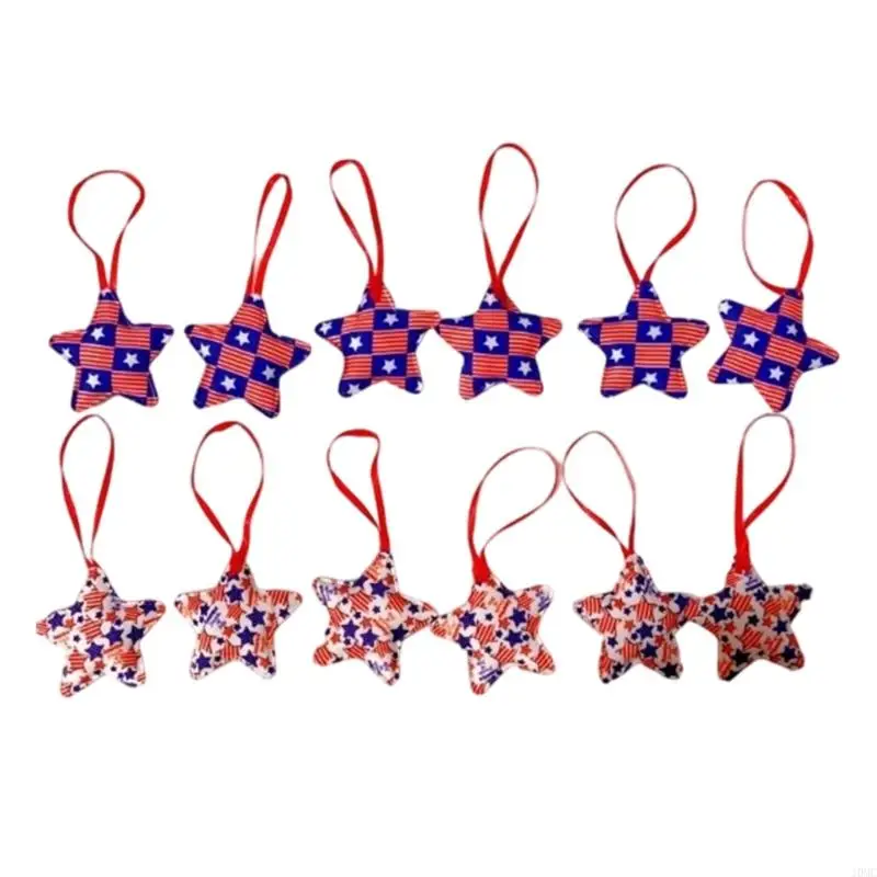 Patriotic Hanging Ornament 4Th of July Independence Day Tree Ornament for Holiday Wedding Veterans Day Tree Decorations J0MC