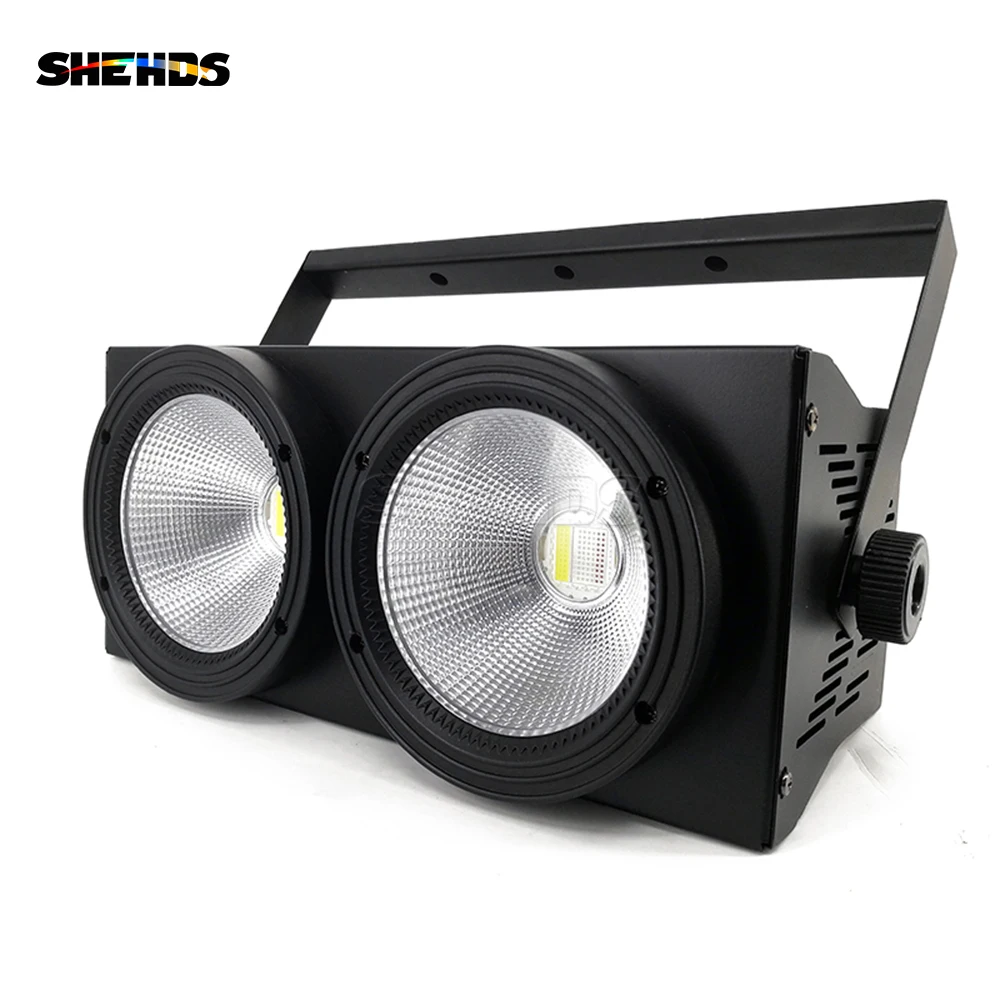 SHEHDS-LED Luzes da fase para DJ, 2 olhos, ESPIRÃO, 6in 1, RGBWA + luzes UV da parte da iluminação, disco, clube, casamento, 4 PCes, 2 PCes, 200W