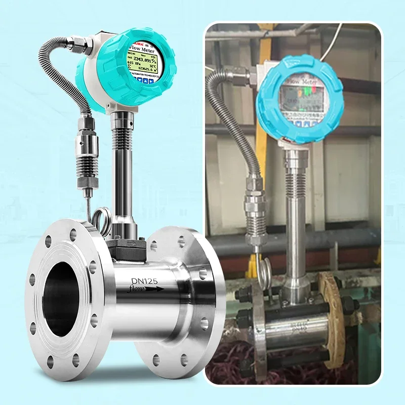 

Jujea Flowmeter Natural Carbon Dioxide Steam DN20 Flowmeter