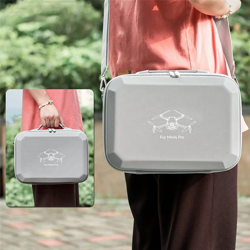 New-Suitable For DJI Mini 4 Pro Dedicated Shoulder Bag Drone Accessories Handbag Hard Shell Carrying Box Storage Box