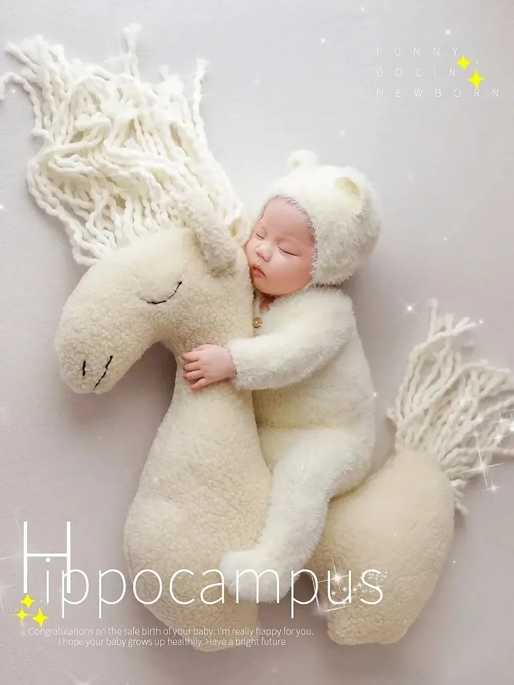 Puntelli per fotografia neonato Bambola Peluche Balena Animali Giocattoli Cuscino per foto per bambini Foto Bebe Tappetino per fotografia in studio