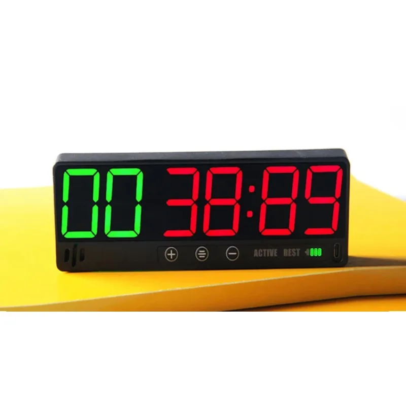 Cheap Price Guaranteed Quality Wall Mounted Clock Timer 6 Led Digital Professional Gym Training Stopwatch Interval Sports Timer