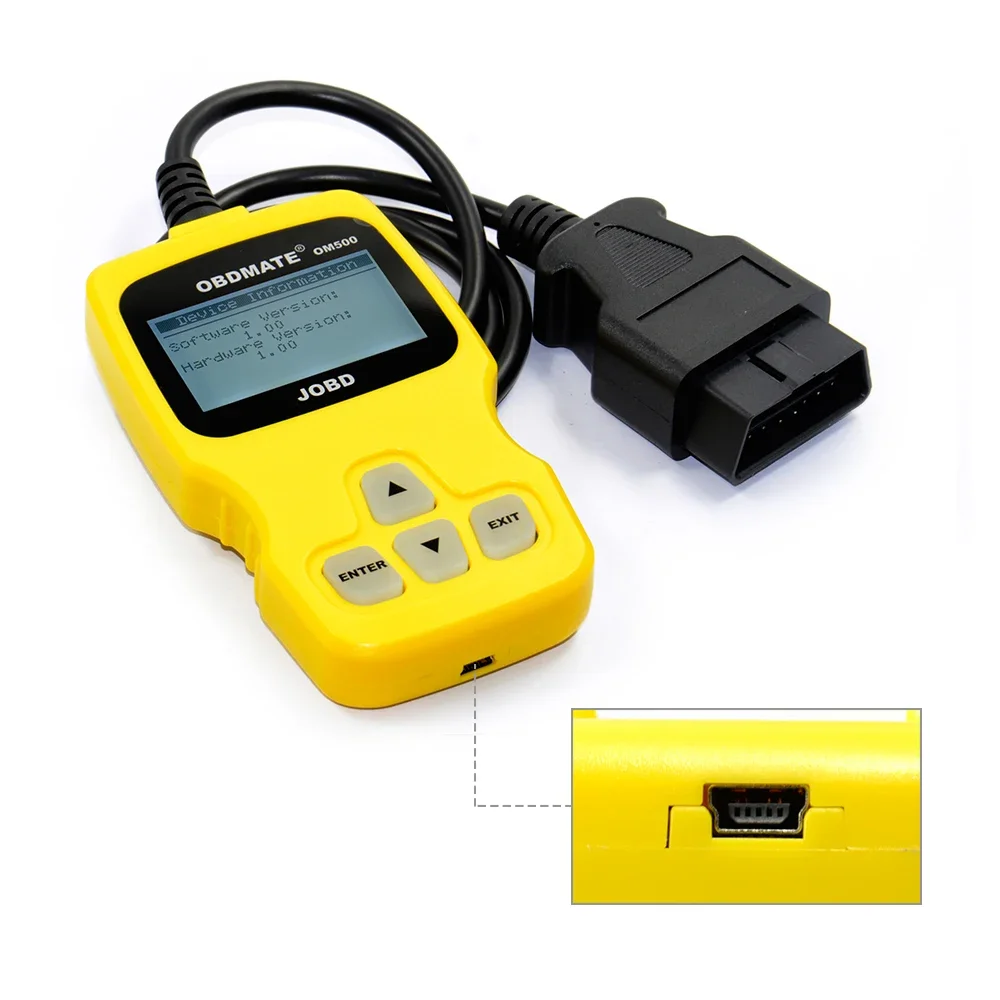 AUTOPHIX OM500 JOBD Scanner for Japanese Car 12V 16 Pin OBD2 EOBD Diagnostics Tool Engine Check for Toyota/Honda/Nissan/Suzuki