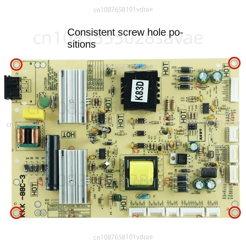 

TCL65P5 65P6 65L2 65A730U Power Board 40-L141W4-PWC1 08-L171HD2-PW2