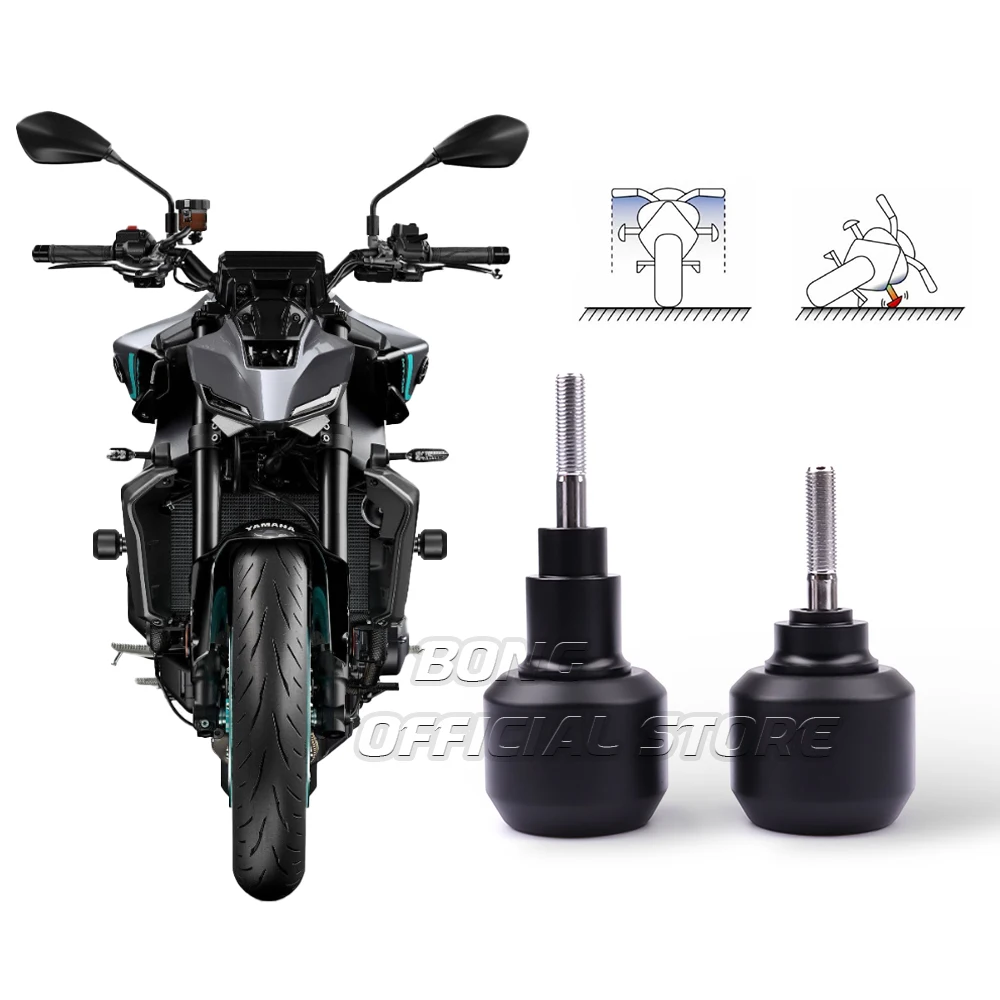 MT09 2024, слайдер рамы, защита от столкновений для YAMAHA MT-09/SP TRACER 900 9/GT 9GT, защита от падения мотоцикла, аварийная накладка