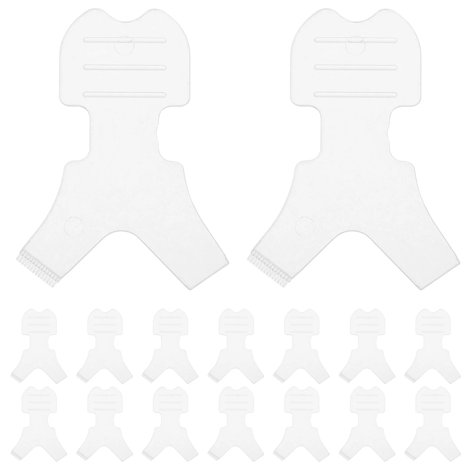 

50pcs Eyelash Lift Tool Silicone Lash Perm Curler For Extensions Natural Long Lasting Portable Applicator Comb Grafting