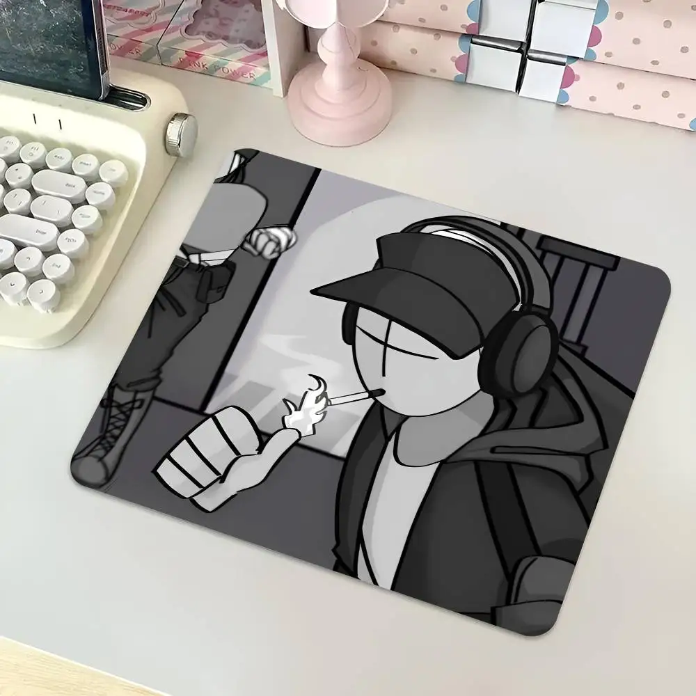 1pc D-eimos M-adness C-ombat Small Mousepad Keyboard Pad Laptop Cushion Non-slip Deskpad