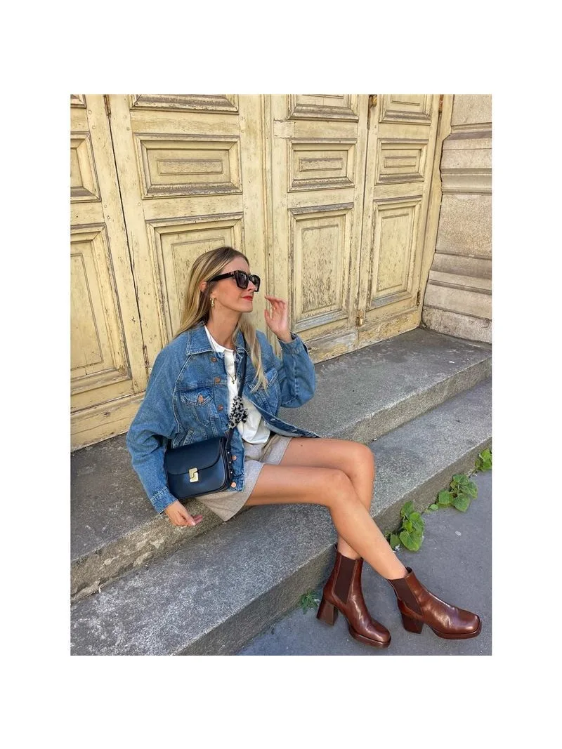 

Tofu Bag French Small Design Women's Bag Top Grain Small Square Bag High-Quality Feel Single-Shoulder Crossbody Bag