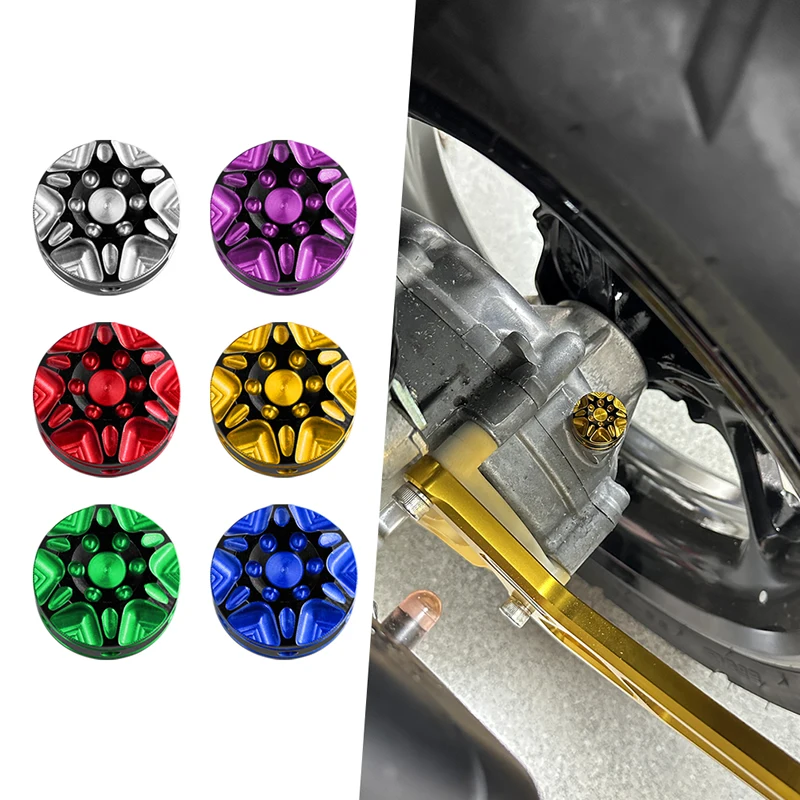 Motorrad-CNC-Aluminium-Getriebeöl-Einfülldeckel für Yamaha NMAX/XMAX für Zontes 368G/E/D/K/M