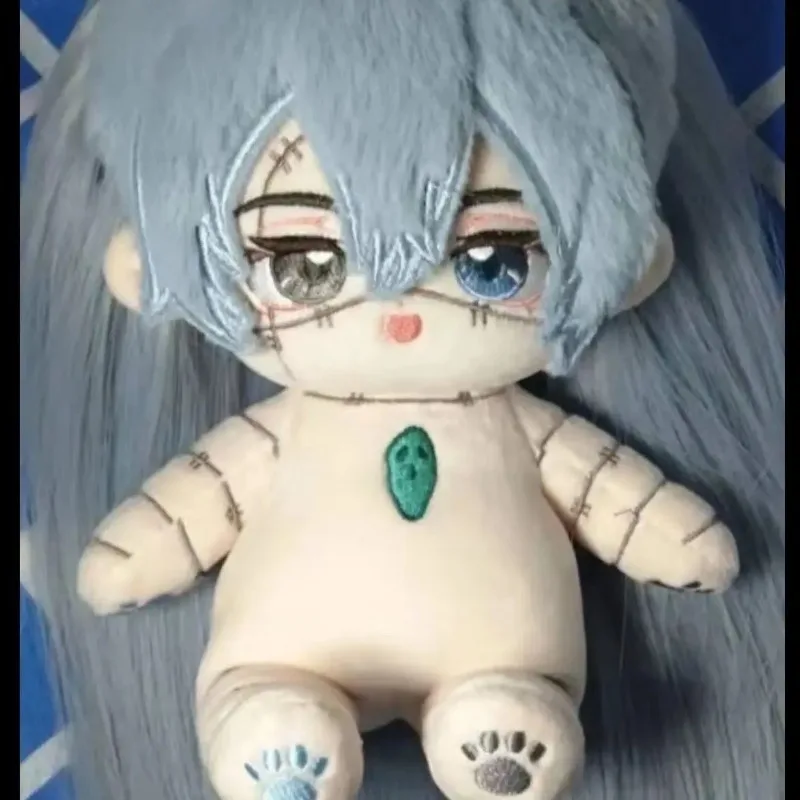 Anime Role Mahito Attributes Cosplay Soft Plush Doll Body Anime Dress Up Stuffed Pillow 20cm Toys Xmas Gift