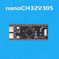 nanoCH32V305 WCH Placa de desarrollo RISC-V con USB 2.0 y SD