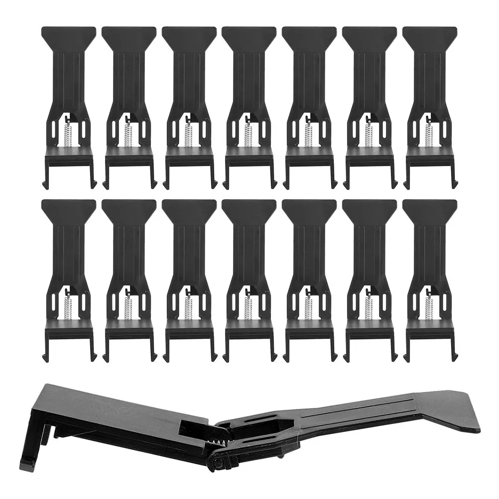 

15Pcs Cash Register Drawer Clips Plastic Money Tray Clips for Secure Cash Organization Easy Install Universal Compatible Money