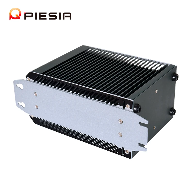 Mini Pc sin ventilador OEM Intel 13a 12a generación Core I3 I5 I7 2 * DDR5 2 X Lan 5 * Com CAN X86 Linux carril Din caja de PC Industrial integrada