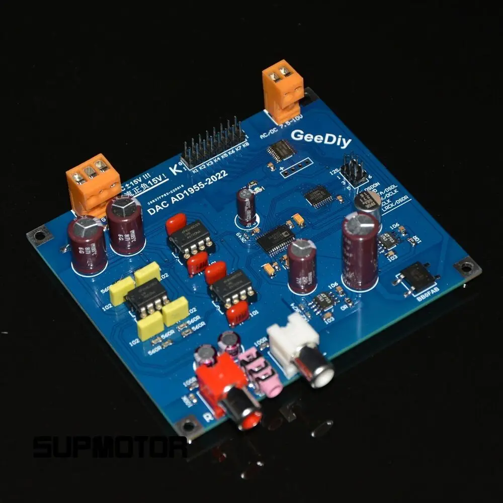 

AD1955 DAC Board Audio Decoder Board I2S/DSD Input 24Bit 192K DSD64 DSD128