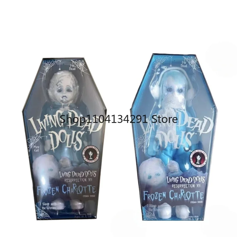 

Original Mezco Living Dead Dolls Charlotte Resurrection Living Dead Doll Frozen Charlotte Children's Gift Collectible Figure