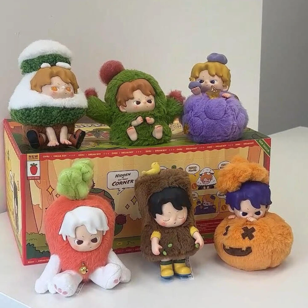 

OHKU DREAM BOY Hidden in Own Corner Blind Box Mystery Box Desktop Ornament Action Figure Anime Doll Surprise Bag CollectionModel