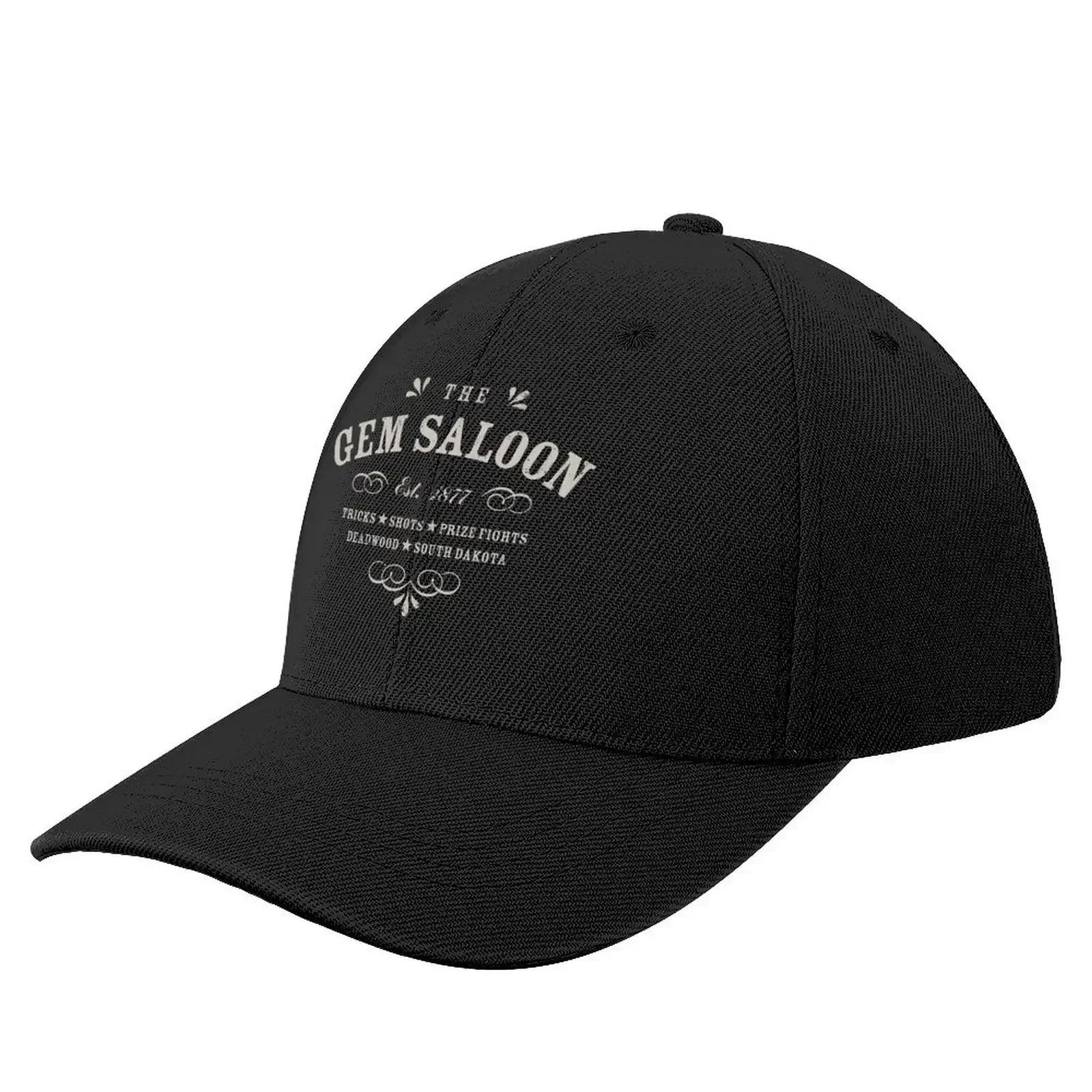 

The Gem Saloon, Deadwood Baseball Cap Hat Baseball Cap Trucker Hat Golf Wear Luxury Woman Men's