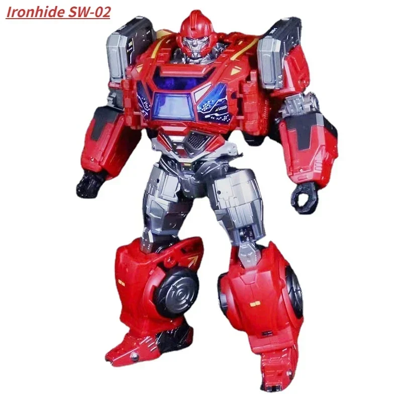 

In Stock NEW Transforming Toys Ironhide SW-02 KO SS84 Enlarged Alloy Version SW02 The Movie Series Action Figure Gift Collection