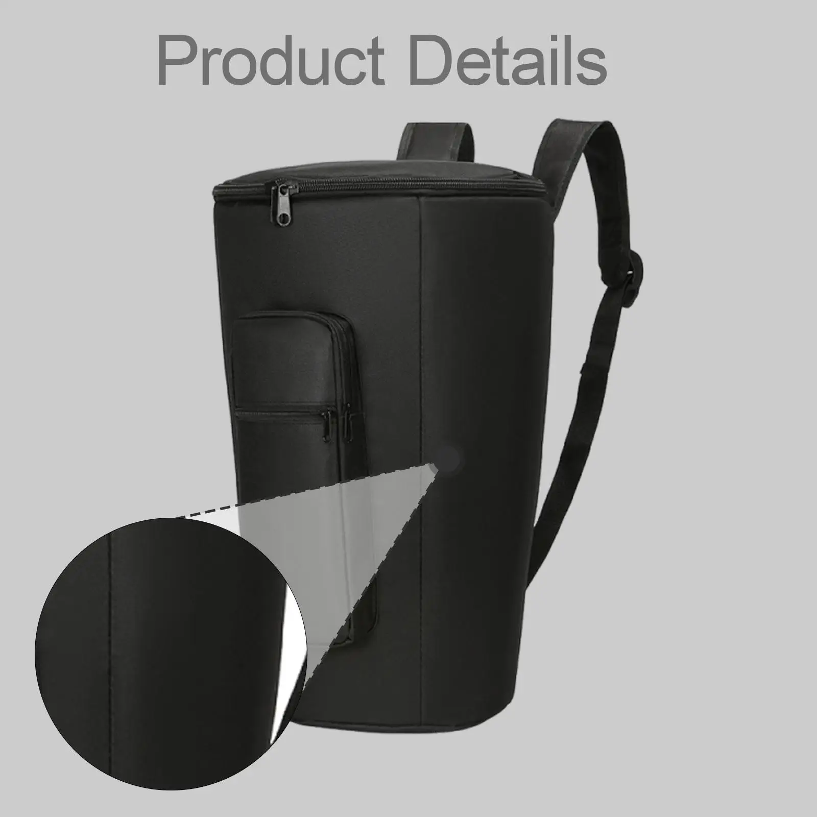 Drum Hardware Bag African Drum Carry Case Spacious Djembe Accessories Waterproof Protective Backpack for Music