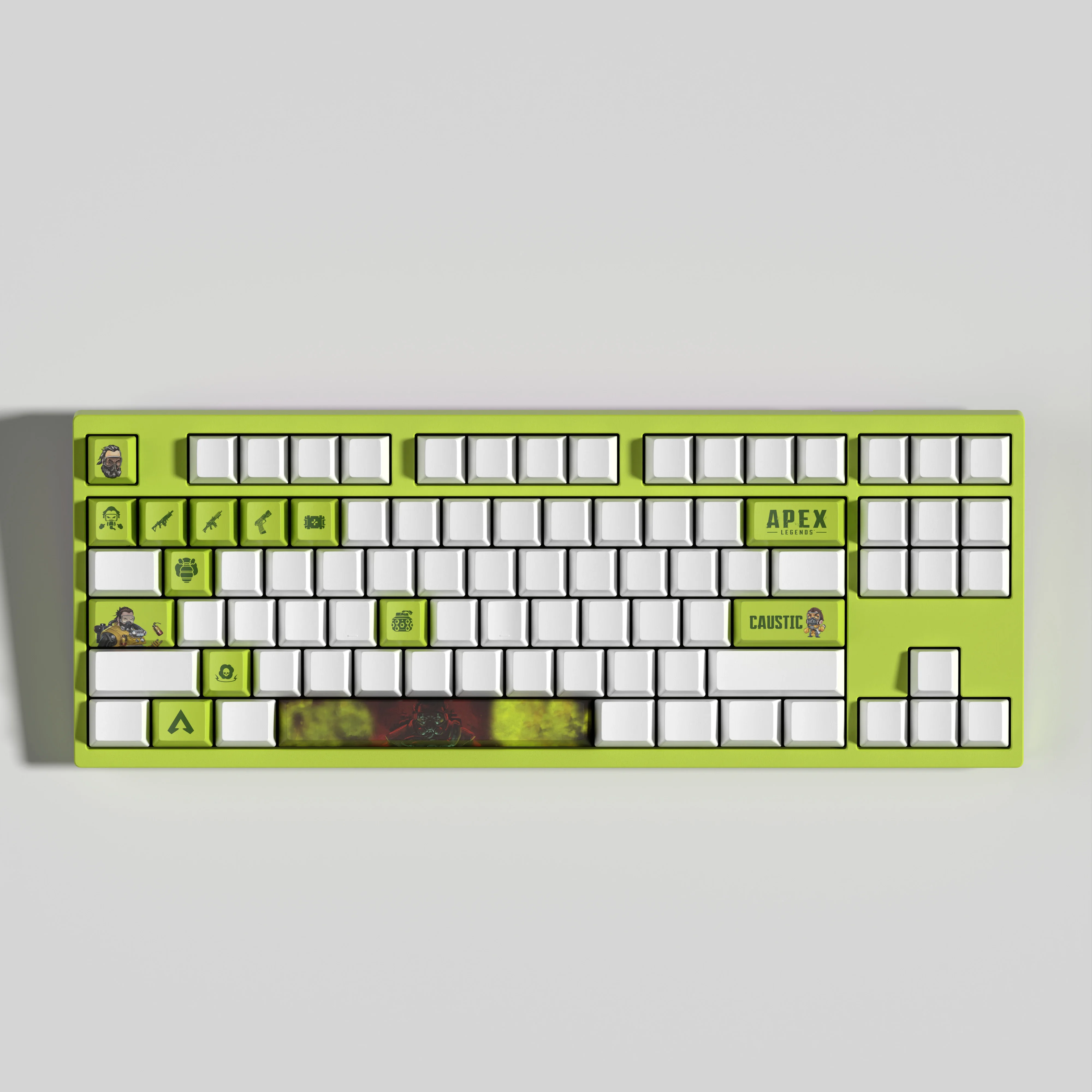 CAUSTIC KEYCAPS APEX keycaps 14KEYCAPS  OEM Profile Apex Legends Keycaps for mechanical keyboard
