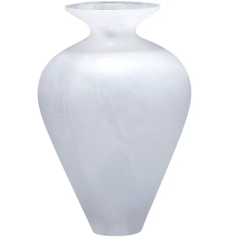 

Glazed white vase, dining table, ornaments, living room, flower arrangement, crystal crafts