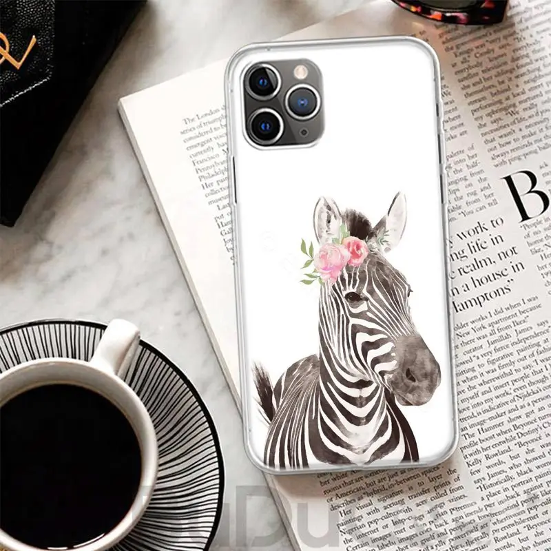 Zebra Stripe Black White Cover For iPhone 16 15 14 13 12 11 Pro Max Apple Phone Case X XS 7 Plus 8 + Art Customized Print Shell  image 5