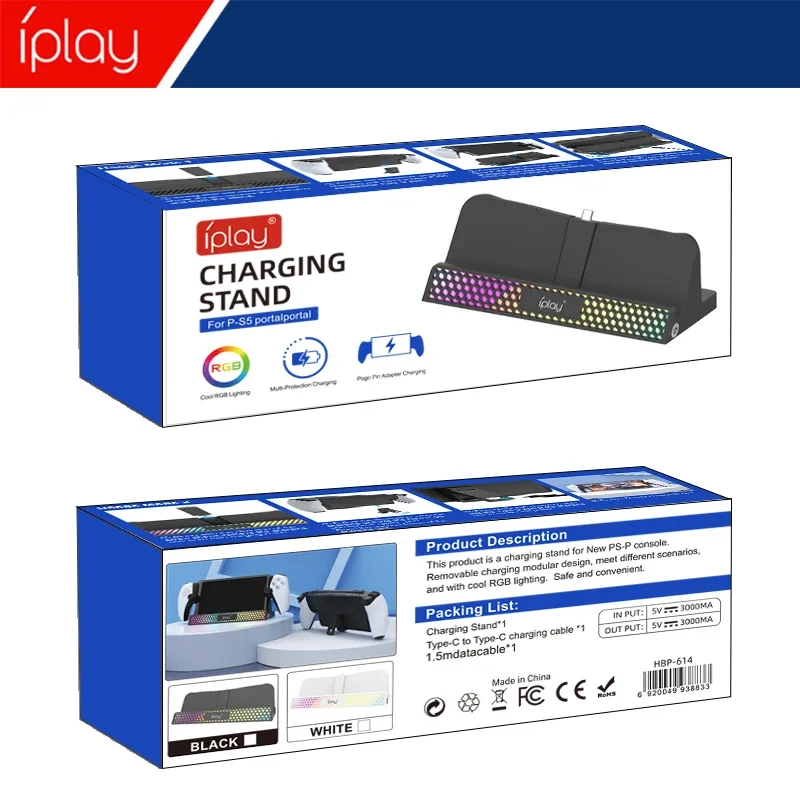 ل PS5 بوابة شحن حوض نوع C ل بلاي ستيشن 5 لعبة وحدة التحكم شاحن حوض ل PS بوابة شحن حامل لملحقات PS5