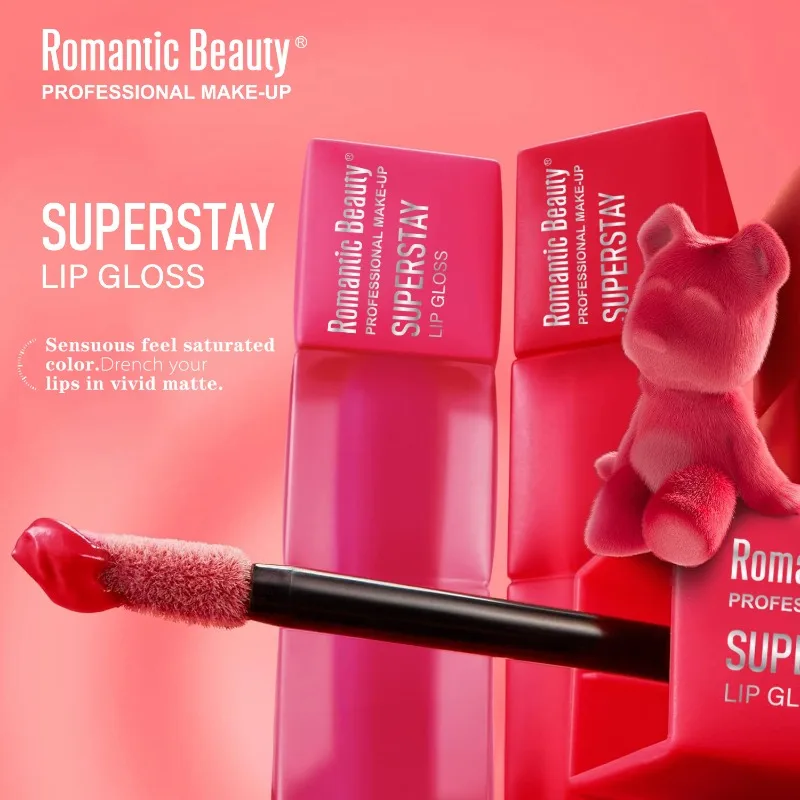 Lucidalabbra Opaco Morbido, Rossetto Liquido Idratante Super Resistente, Impermeabile, Lunga Durata, Leggero e Anti-sbavatura