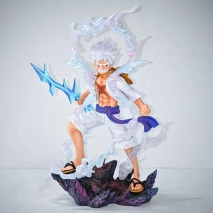 Jt Statue 28cm One Piece Lx Five Levels Nika Luffy Roronoa Zoro Anime-Figur Beweglich PVC Sammlermodell Spielzeug Geschenke – Detail 1