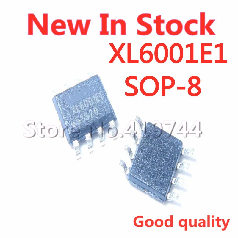 5PCS/LOT XL6001E1 SOP-8 XL6001 Constant current LED driver SOP8 In Stock NEW original IC