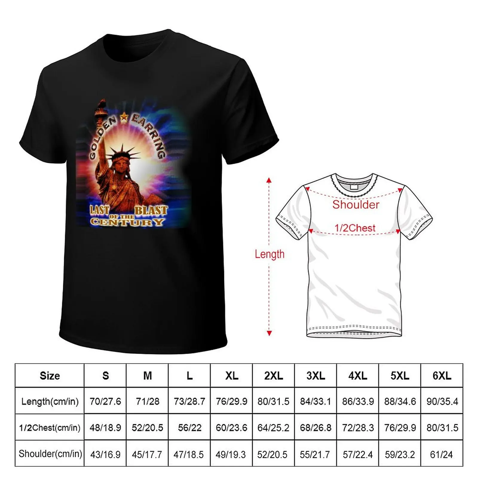 Vintage Photograp The Golden Years Retro Wave T-Shirt Basic Solid Color Short Sleeve T-Shirt