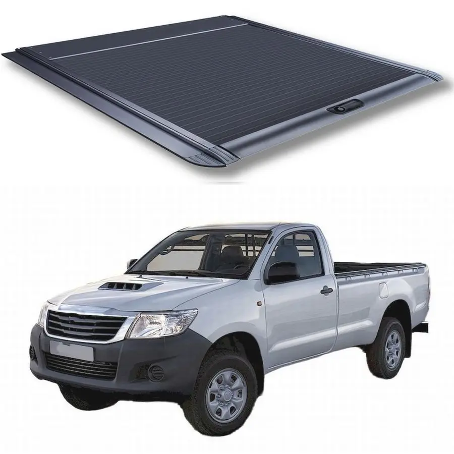 

Ousaier High Quality Retractable Aluminum Roller Blind Roll Up Trunk Cover for HILUX 2020