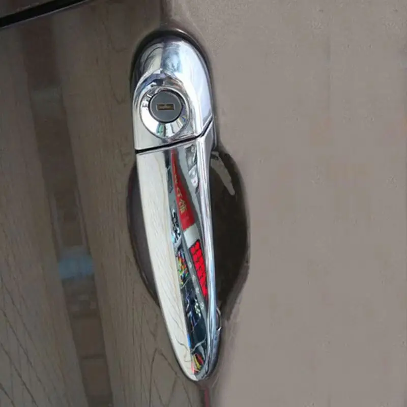 

Door Handle Cover Trim for Bmw Serie 1 F20 2011-2016 Abs Chrome Car Styling Stickers Decoration Accessories 8 Pcs