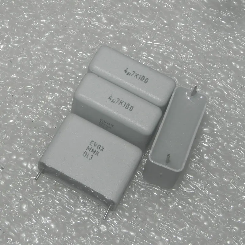 10PCS/LOT  RIFA EVOX 4.7UF100V 475k MMK Copper Foot Frequency Divider Film Capacitor