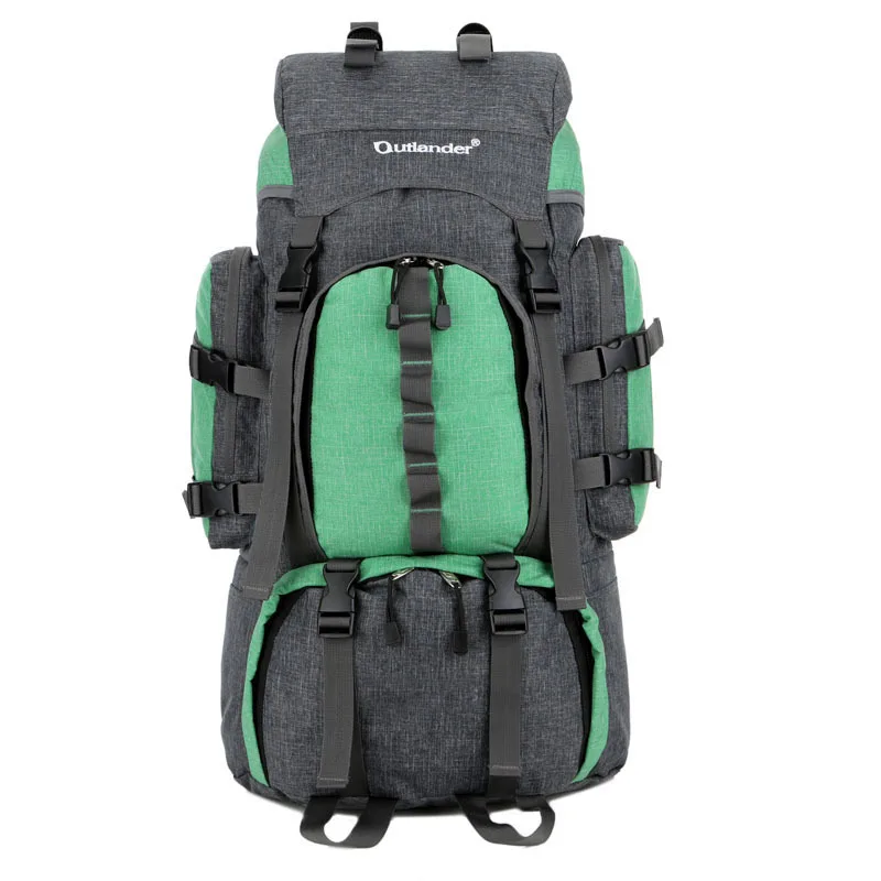 

New outdoor backpack men's and women's hiking backpack 55L waterproof mountaineering bag