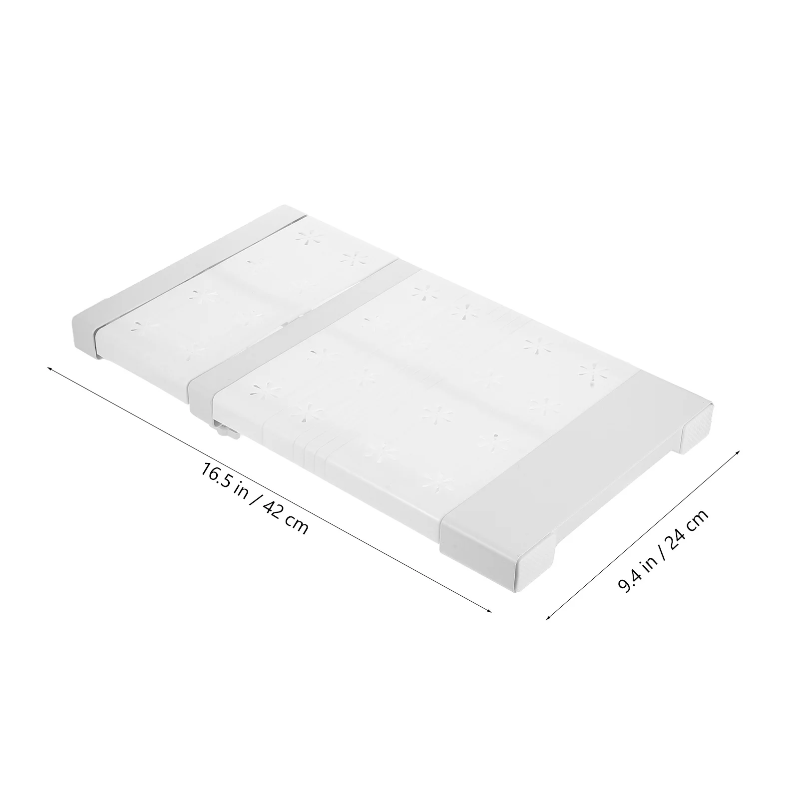 Closet Tension Shelf Expandable Adjustable Wardrobe Divider Shelf Non-Slip Storage Rack for Closet Organization Tool Home Use