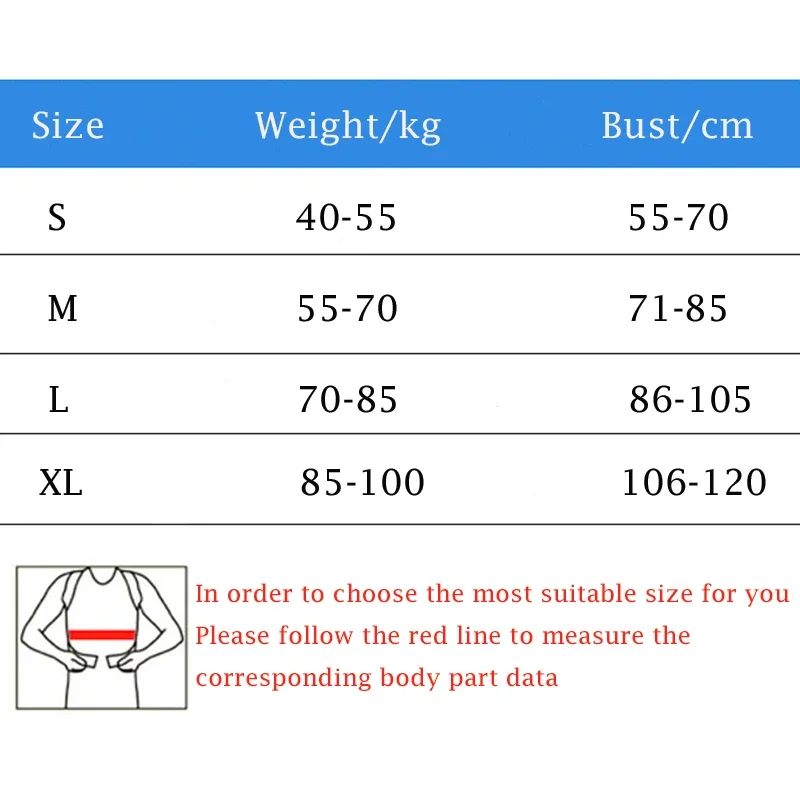1PC Adjustable Back Shoulder Posture Corrector Belt Clavicle Spine Support Reshape Body Health Fixer Tape corrector de postura