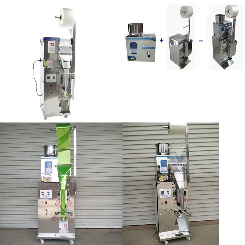 Automatic Seasoning Powder Spices Chili Power Small Grams Packing Machine Three Sides/back Sealing
