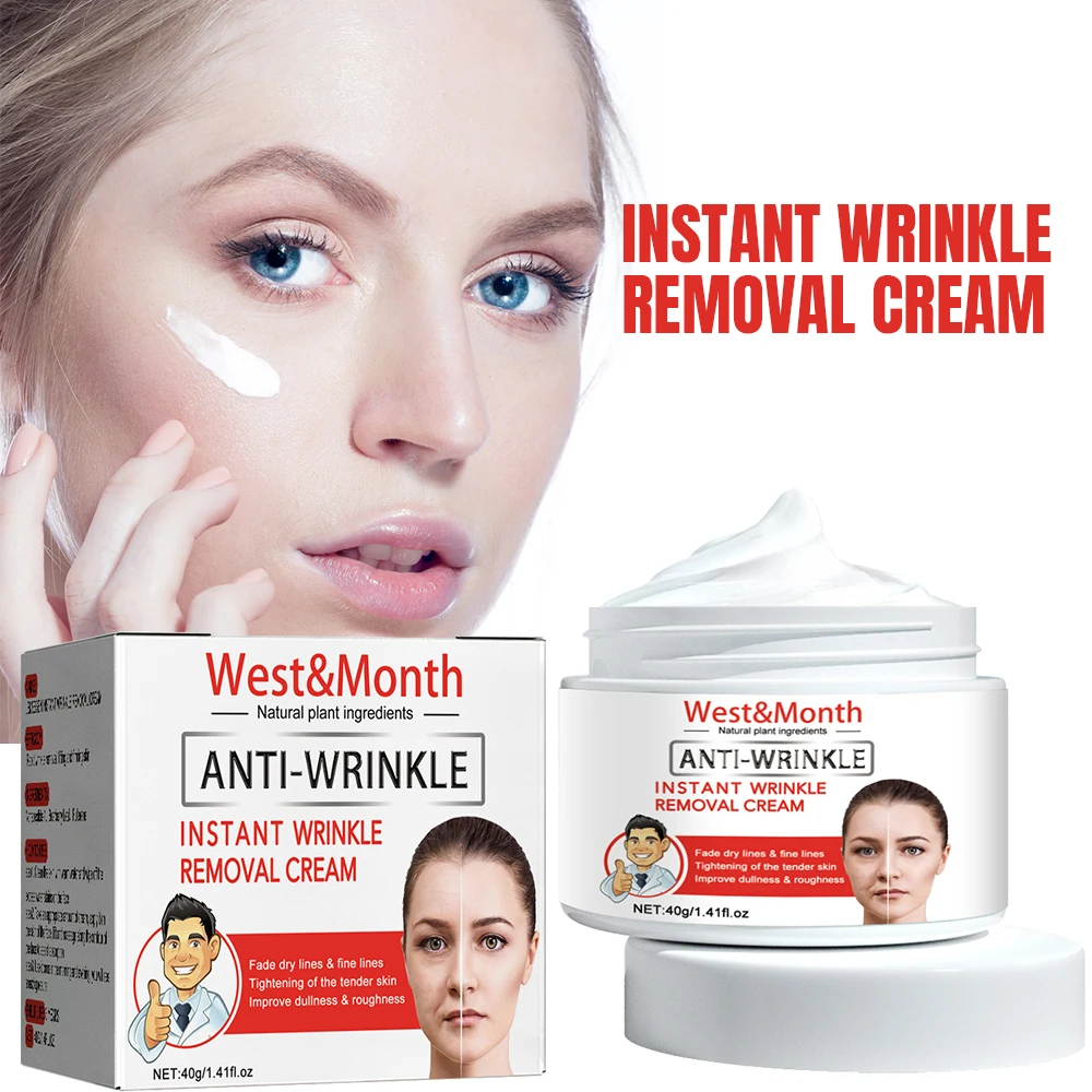 

Instant Anti-Aging Face Cream Firming Lifting Remove Wrinkles Fine Lines Serum Brightening Moisturizing Skin Care 40ml