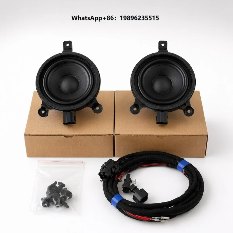 Rear Surround Speakers Two-Box Setup OE 8Y0-035-709 Standard Fitment D-Pillar C-Pillar Speakers Direct Perfect