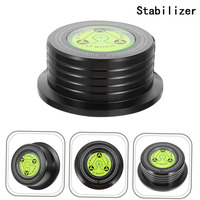 60Hz LP Vinyl Old Record Disc Professional Hifi Turntable Level Meter Gramophone Clamp Stabilizer Vinyl 7mm Spindle