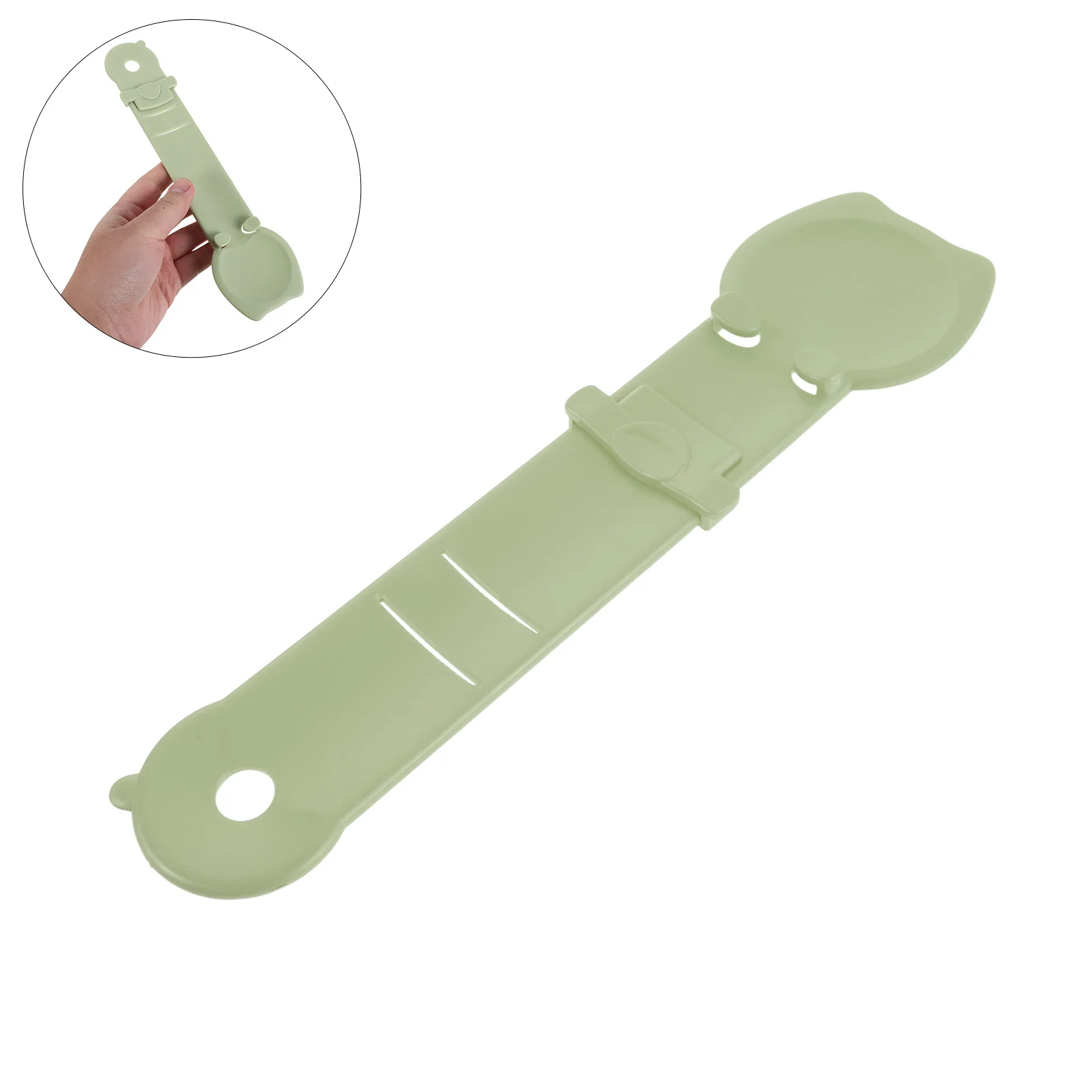 

5Pcs Cat Wet Food Spoon Dispenser 9.6inch Plastic Cat Treat Squeezer Light Green Mess Free Feeding for Lickable Treats Home