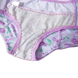 Printed Leak-proof Period Underwear Extended Front Leak-proof Comfortable Skin Breathable Mid-waist Menstrual Pants