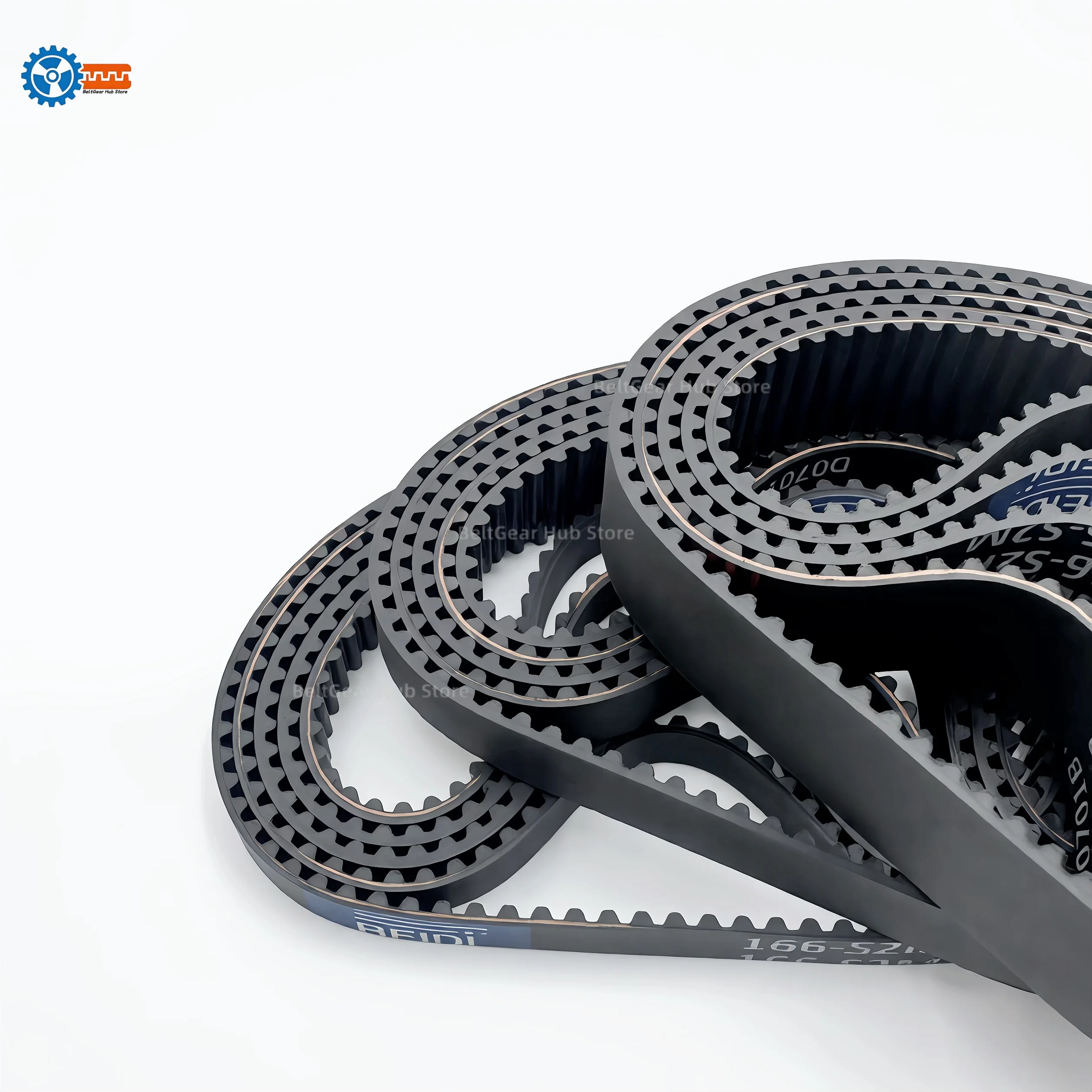 Applicable to CNC Router 3D Printer Laser Engraver Robot Arm S2M Closed Loop Rubber Timing Belt STD S2M Belt Width 4mm 6mm 2