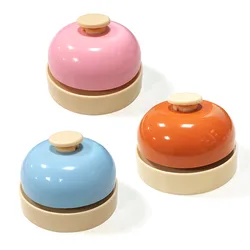 Multi-Functional Hand Press Bell - Great for Announcing Meals, Getting Attention & More