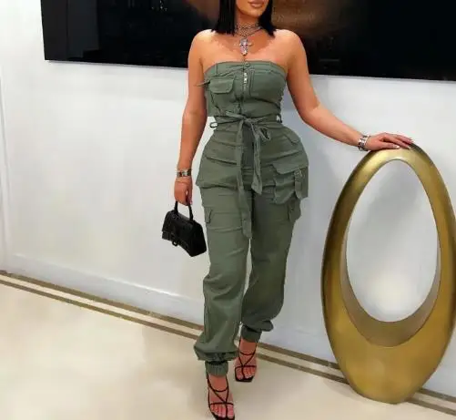 

Весна/Лето 2023, новые женские модные повседневные однотонные однотонные рабочие брюки с несколькими карманами для обуви, рабочие брюки, женская одежда