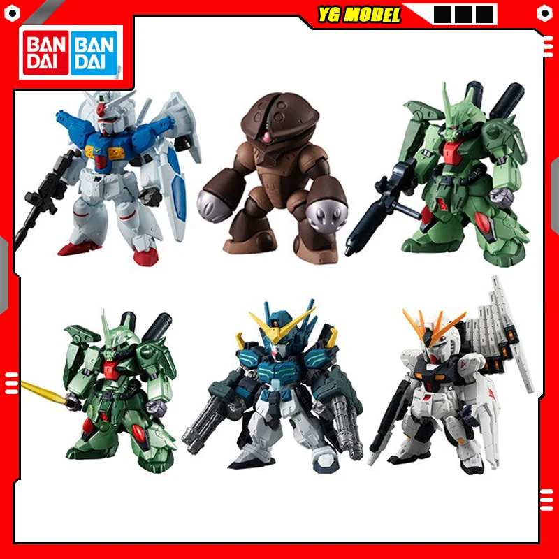 

Bandai GUNDAM GP01 Acguy MS-06K Action Figure FW CONVERGE SELETION 02 Bullet Standing Doll EX CASHAPON CANDY TOY Gift Original