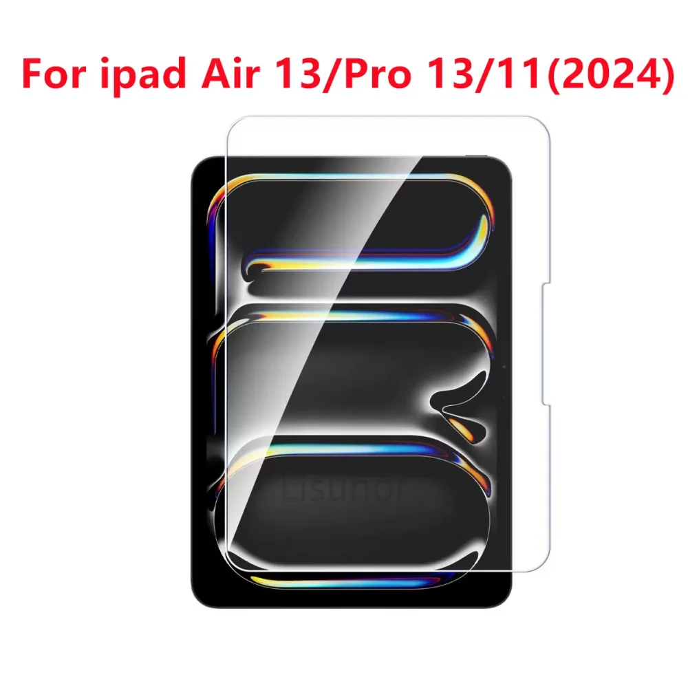 1 Pcs 9H Tempered Glass Tablet Screen Protector For ipad Air 5 4 M4 M2 M3 M5 Pro 12.9 10.9 11 13 Inch HD Clear Protector Film