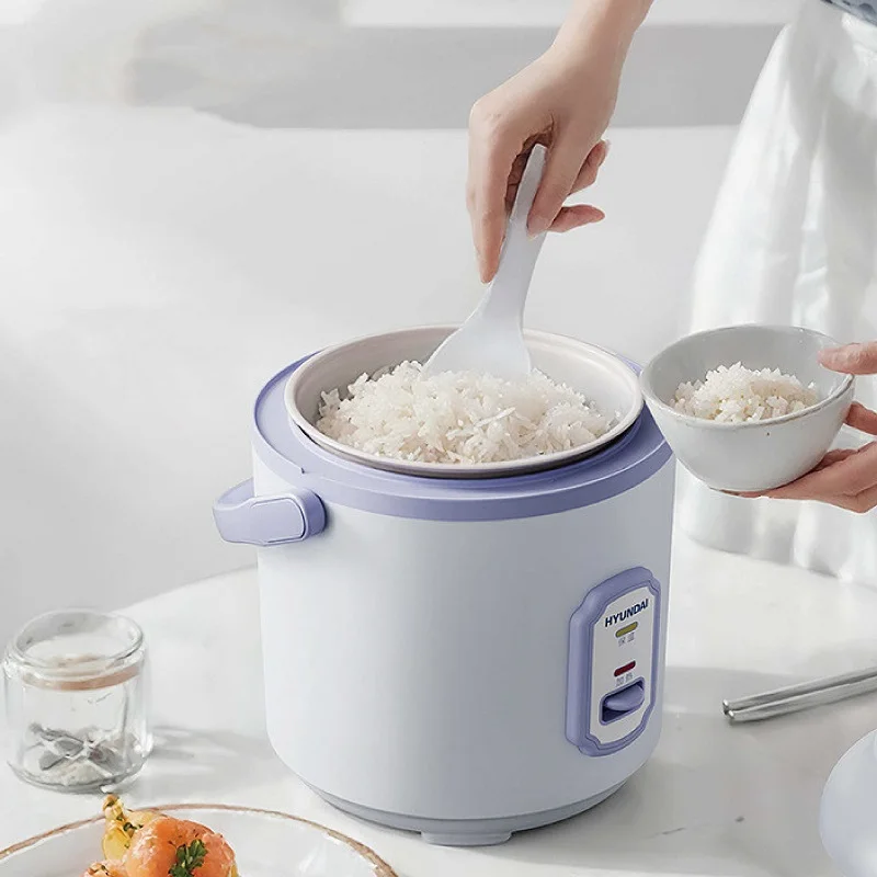 1.2L Mini Rice Cooker Portable Electric Cooking Pot Home Steaming Cooker Multi-function Non-stick Pot One-click Operation 220V